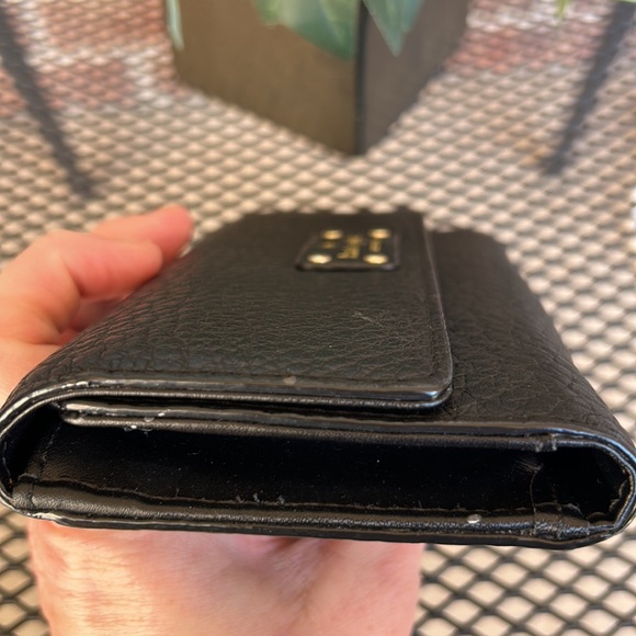 KATE SPADE ♠️ Bay Street Sandra Black Leather Wallet 🪪 - Picture 13 of 16
